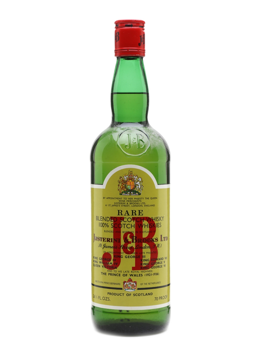 J & B Rare Bottled 1970s 75.7cl / 40%