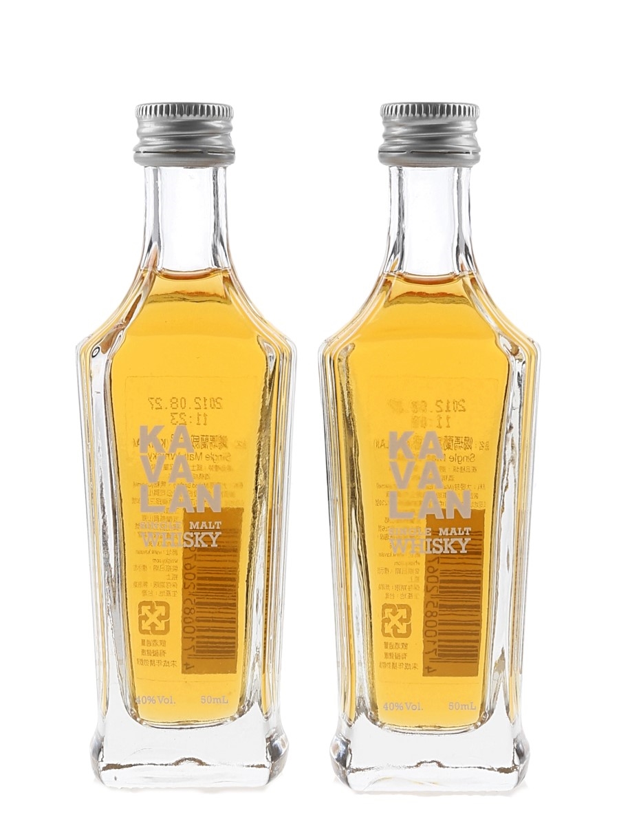 Kavalan Classic Bottled 2012 2 X 5cl / 40%