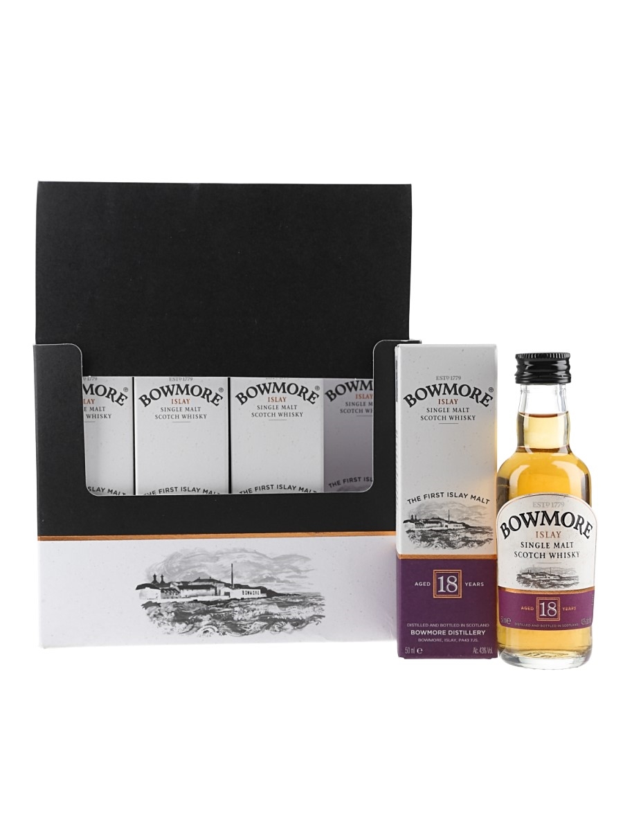 Bowmore 18 Year Old  12 x 5cl / 43%