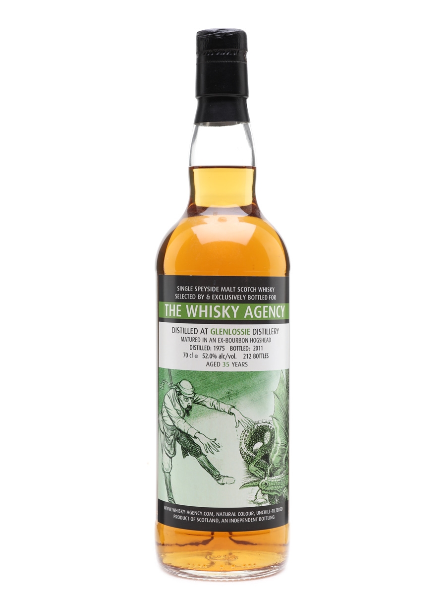 Glenlossie 1975 35 Year Old - The Whisky Agency 70cl / 52%
