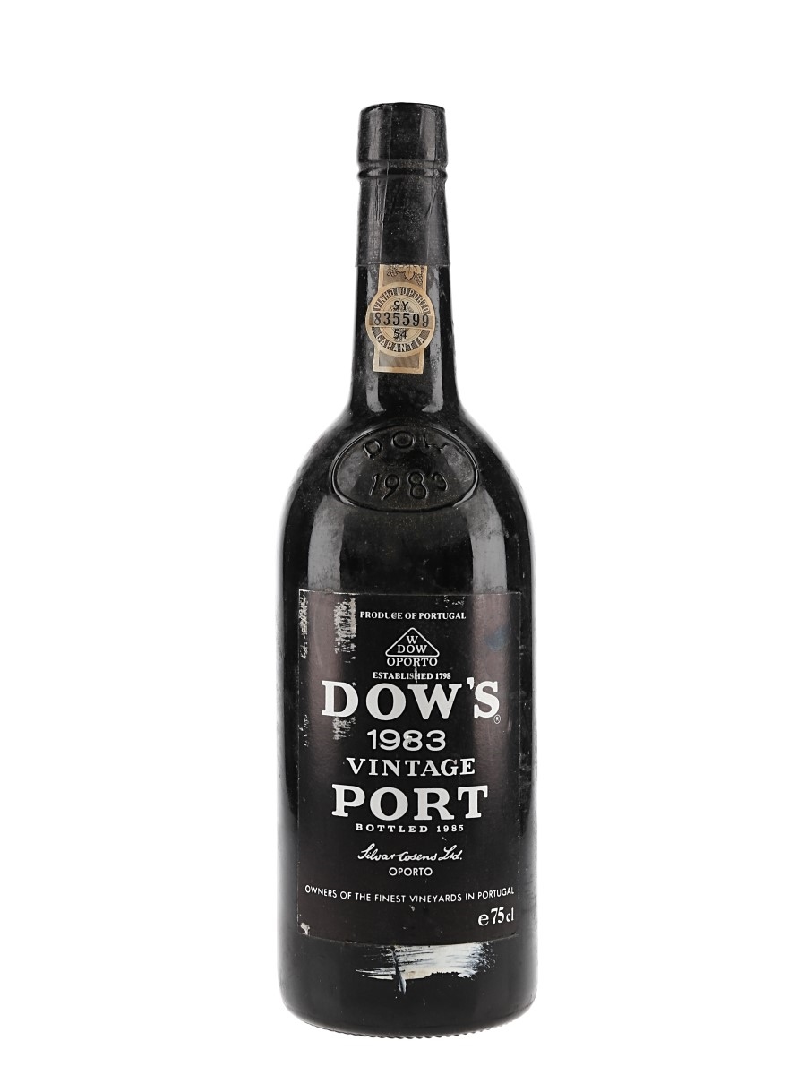 1983 Dow's Vintage Port Bottled 1985 75cl
