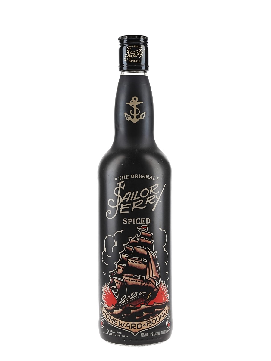 Sailor Jerry Spiced Rum Limited Edition Design Homeward Bound 70cl / 40%