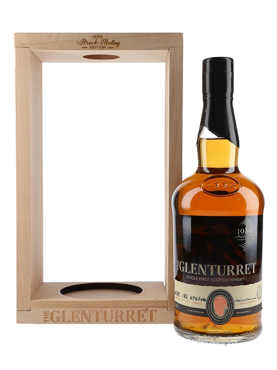 Glenturret 1986 Bottled 2015 - Brock Malloy Edition 70cl / 47.6%