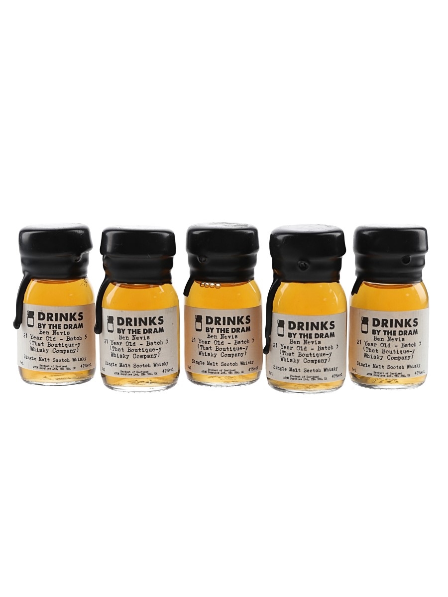 Ben Nevis 21 Year Old Batch 5 Drinks By The Dram 5 x 3cl / 47%