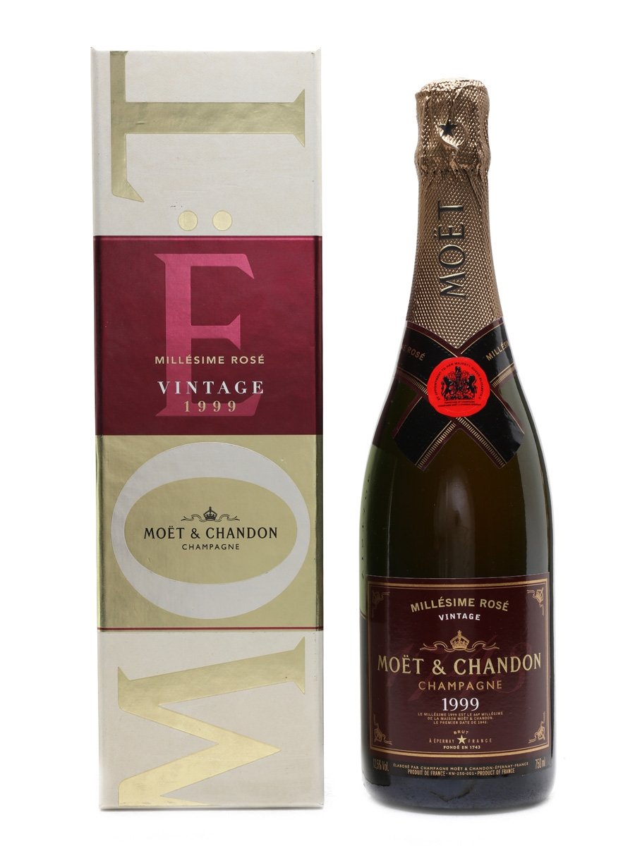 MOËT &amp; CHANDON - じゅん Moet & Chandon 1999 Brut Rose - Lot 20675 - Buy/Sell