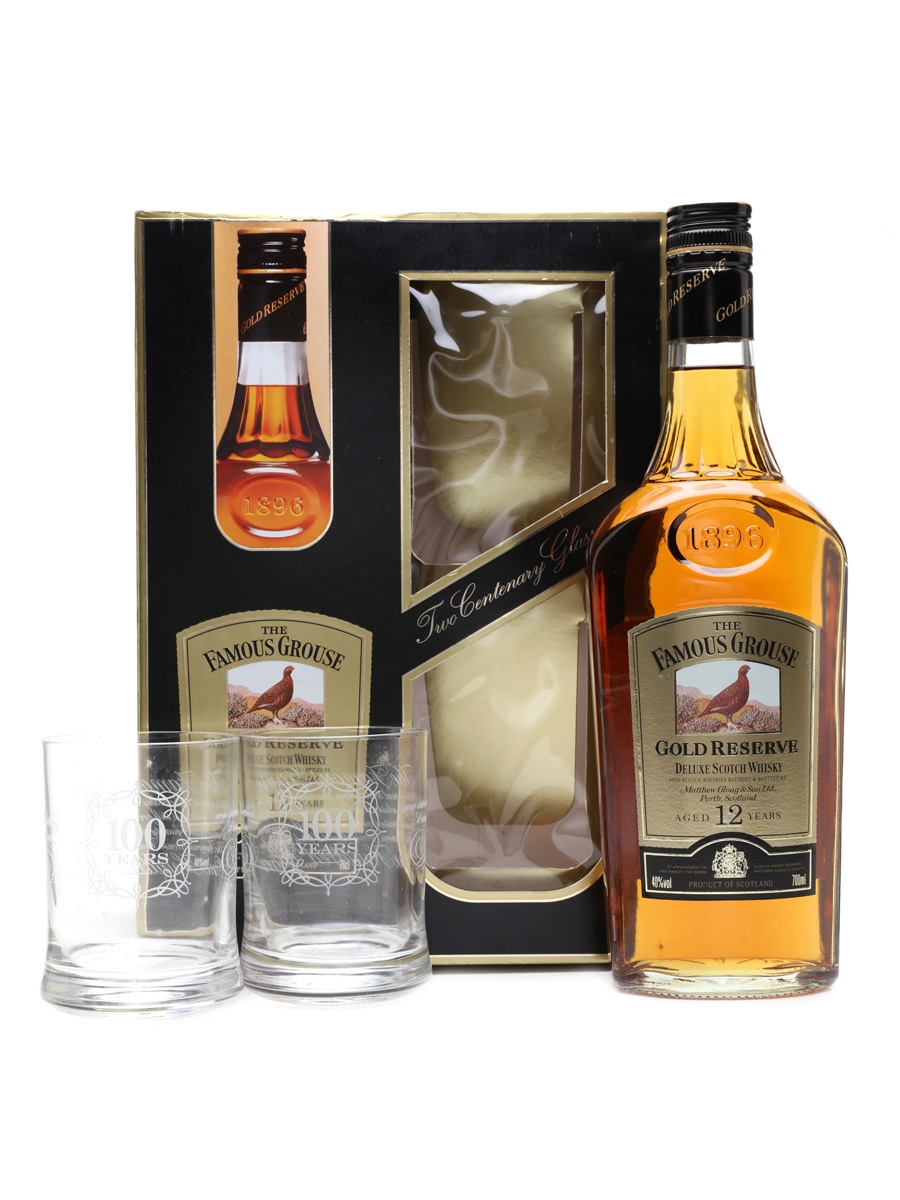 ウイスキー　古酒Famous Grouse Gold Reserve 12年 Whisky The Famous Grouse Gold Reserve 12 years old, 750 ml