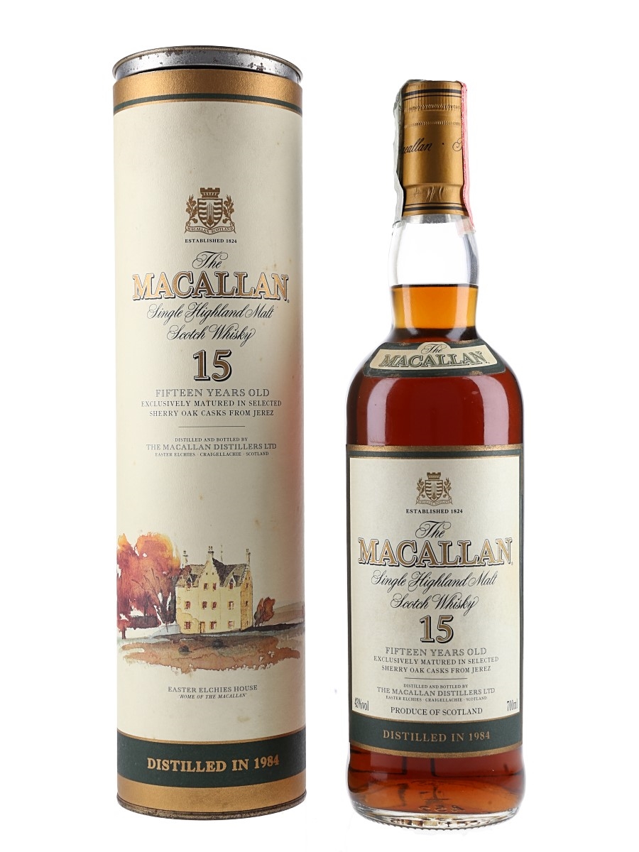 Macallan 1984 15 Year Old  70cl / 43%
