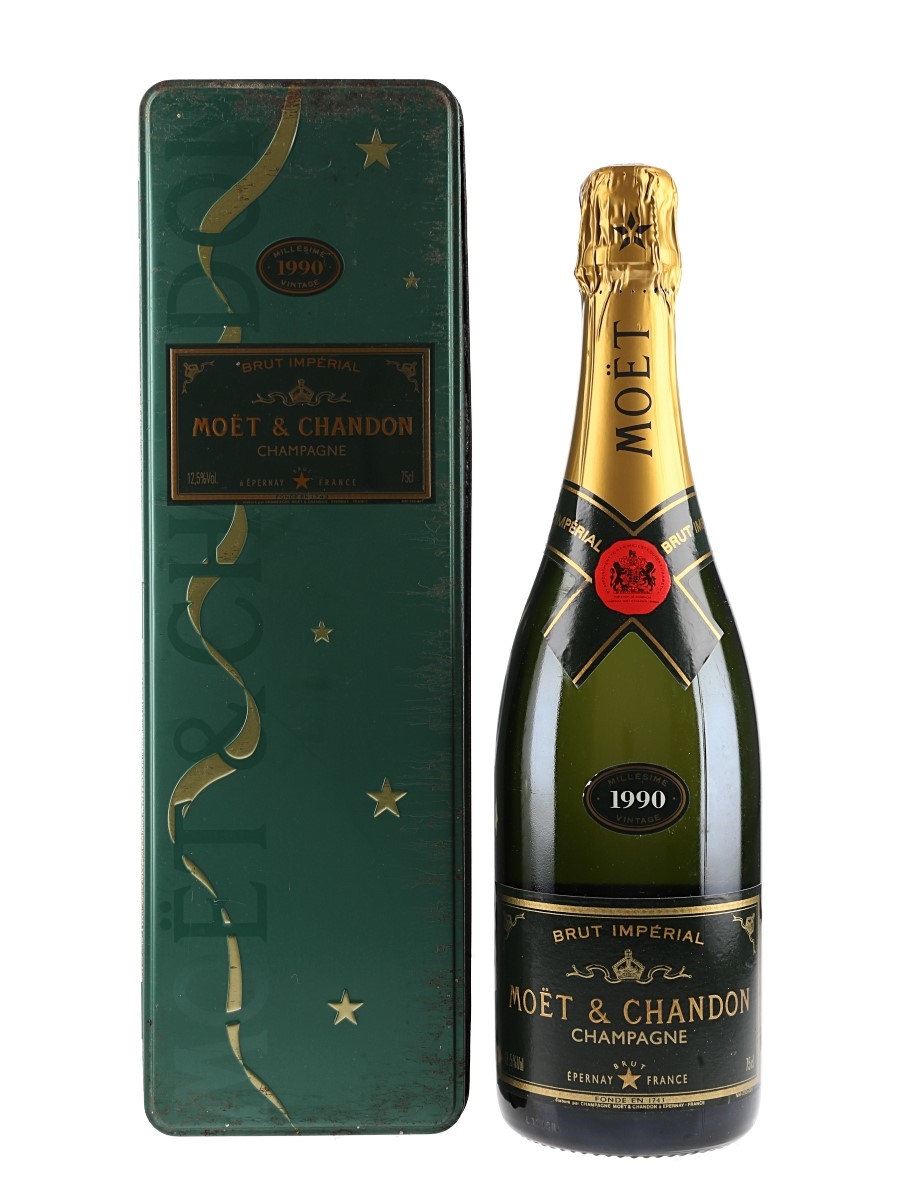MOËT & CHANDON リザーヴ・ヴィンテージ 1990 Moet & Chandon Brut Imperial - Lot 177868 - Buy/Sell