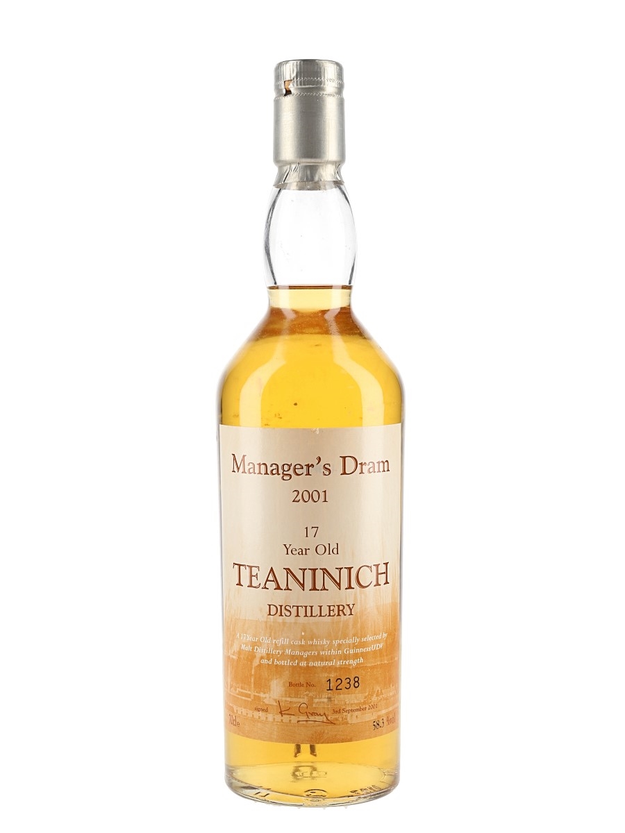Teaninich 17 Year Old The Manager's Dram Bottled 2001 70cl / 58.3%