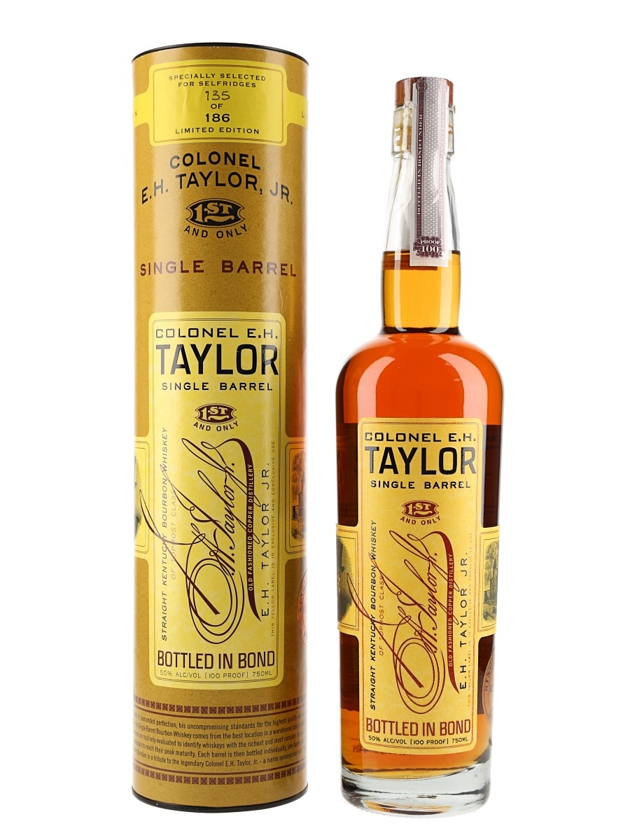 Colonel E H Taylor Single Barrel Bottled 2023 - Selfridges 75cl / 50%