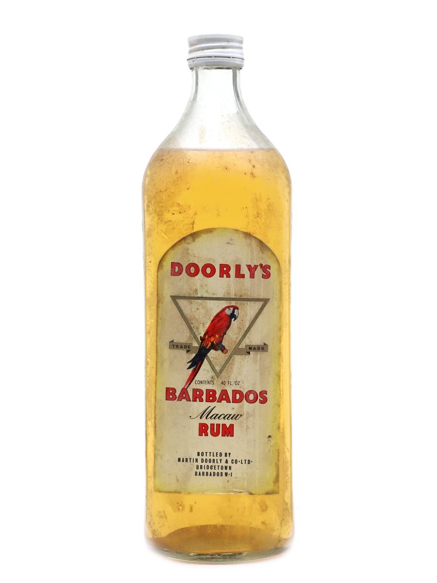 Doorly's Macaw Barbados Rum Bottled 1960s 113cl