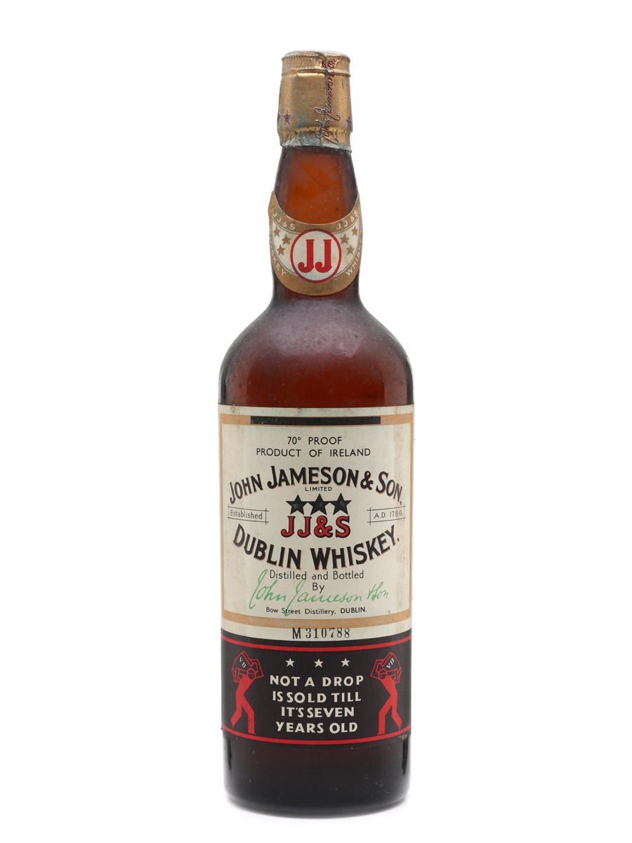 Jameson 7 Year Old Bottled 1960s 75cl / 40%