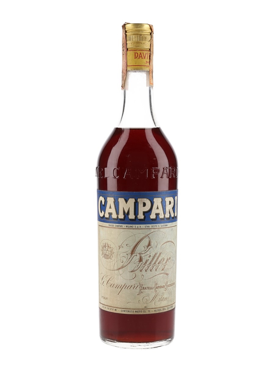 Campari Bitter Bottled 1970s 75cl / 25%