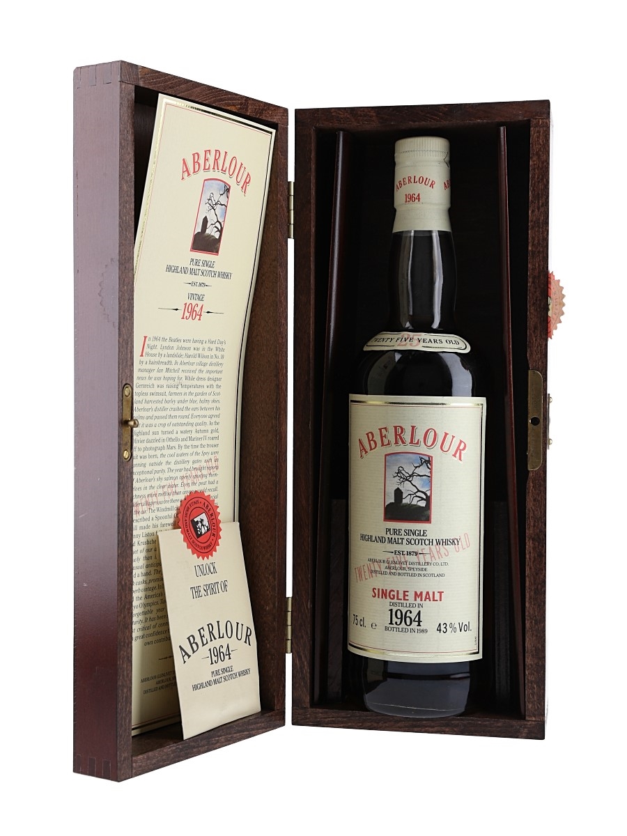 Aberlour 1964 25 Year Old - Lot 177692 - Buy/Sell Speyside Whisky