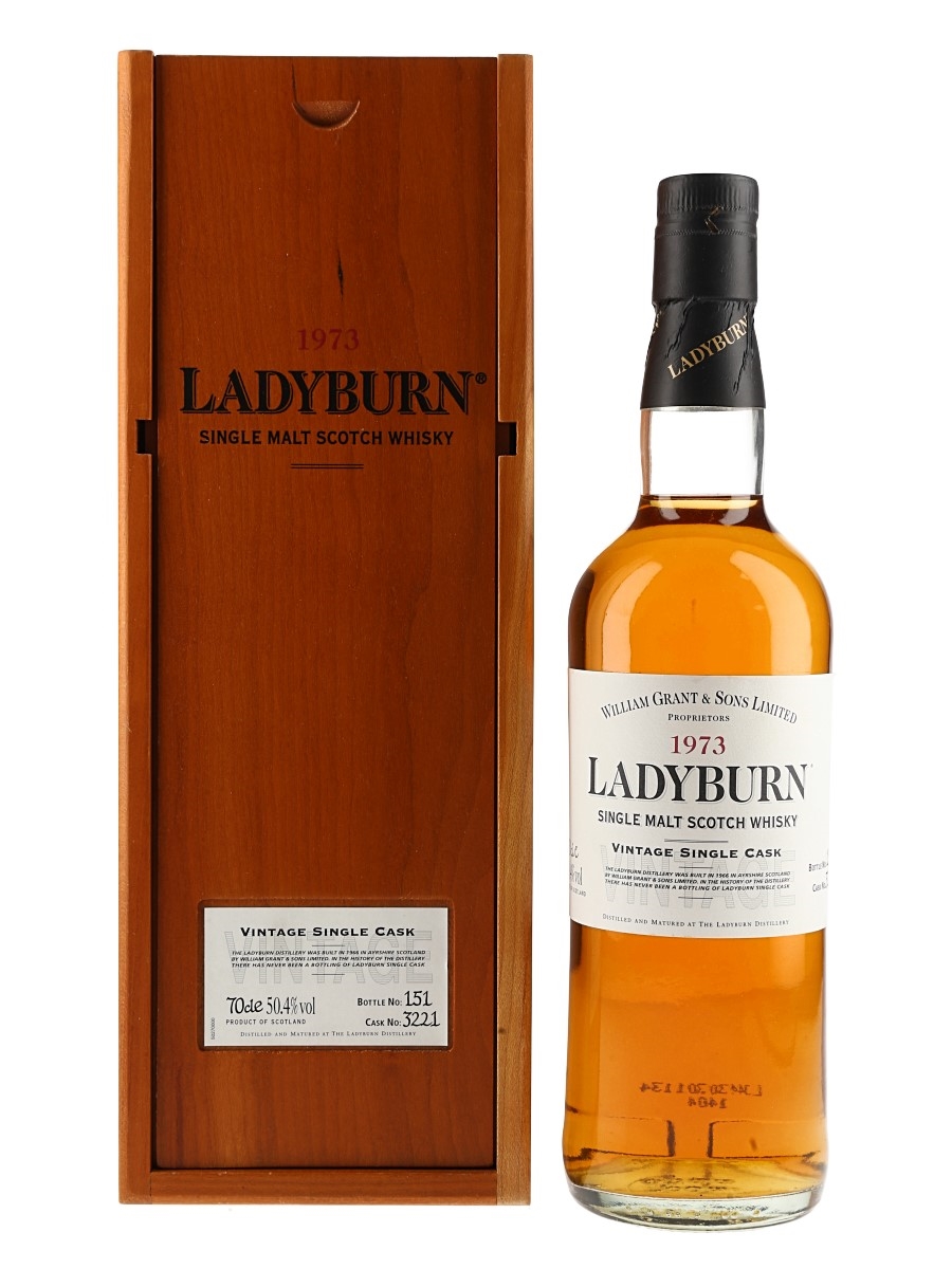 Ladyburn 1973 27 Year Old Single Cask Bottled 2000 70cl / 50.4%
