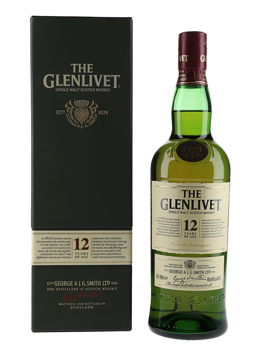 Glenlivet 12 Year Old - Lot 176482 - Buy/Sell Speyside