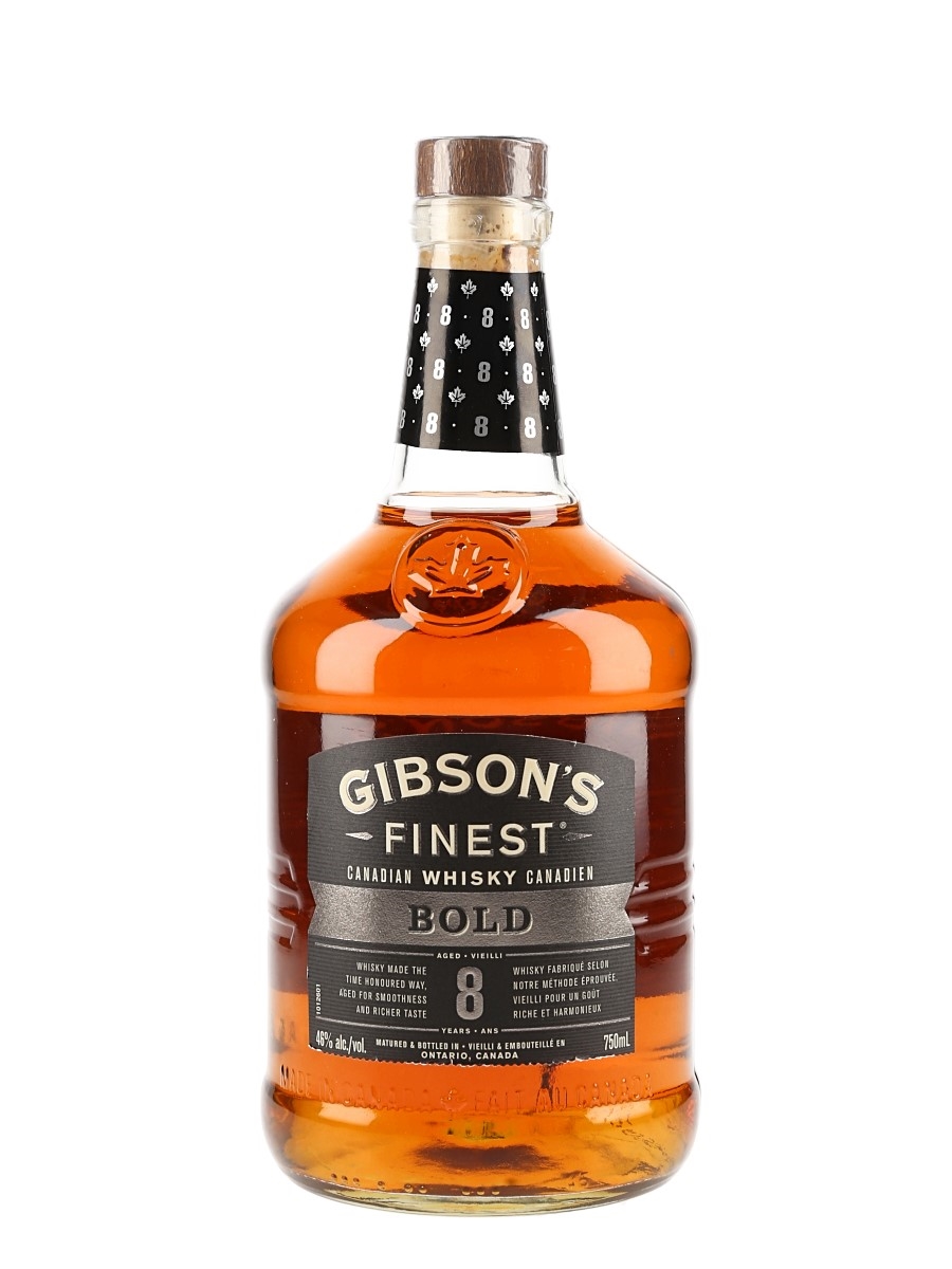 Gibson's Finest Bold 8 Year Old  75cl / 46%