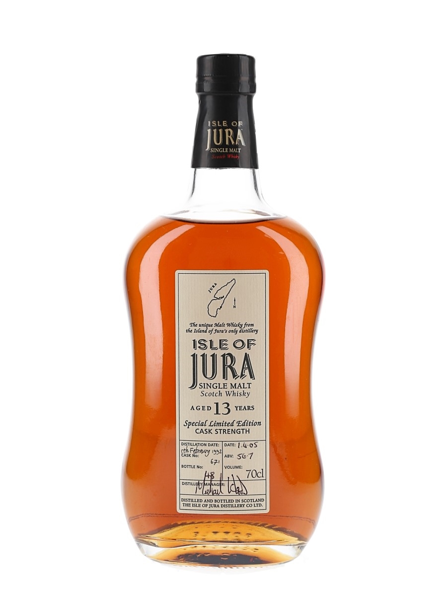 Isle of Jura 1992 13 Year Old Bottled 2005 70cl / 56.1%