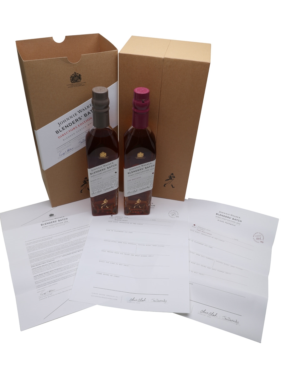 Johnnie Walker Blenders' Batch Experiments 05 & 06 - Lot 19730