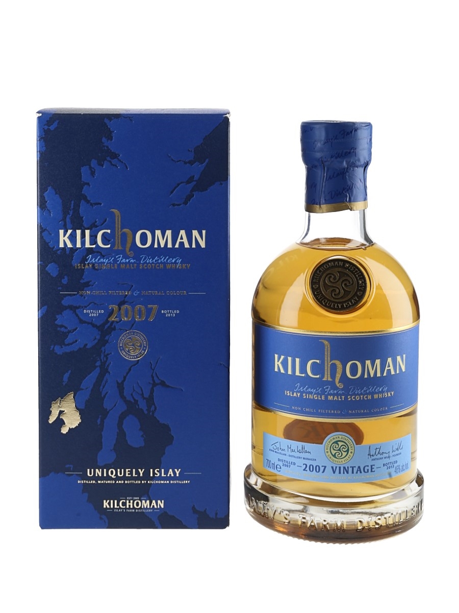 Kilchoman Vintage 2007 Bottled 2013 70cl / 46%