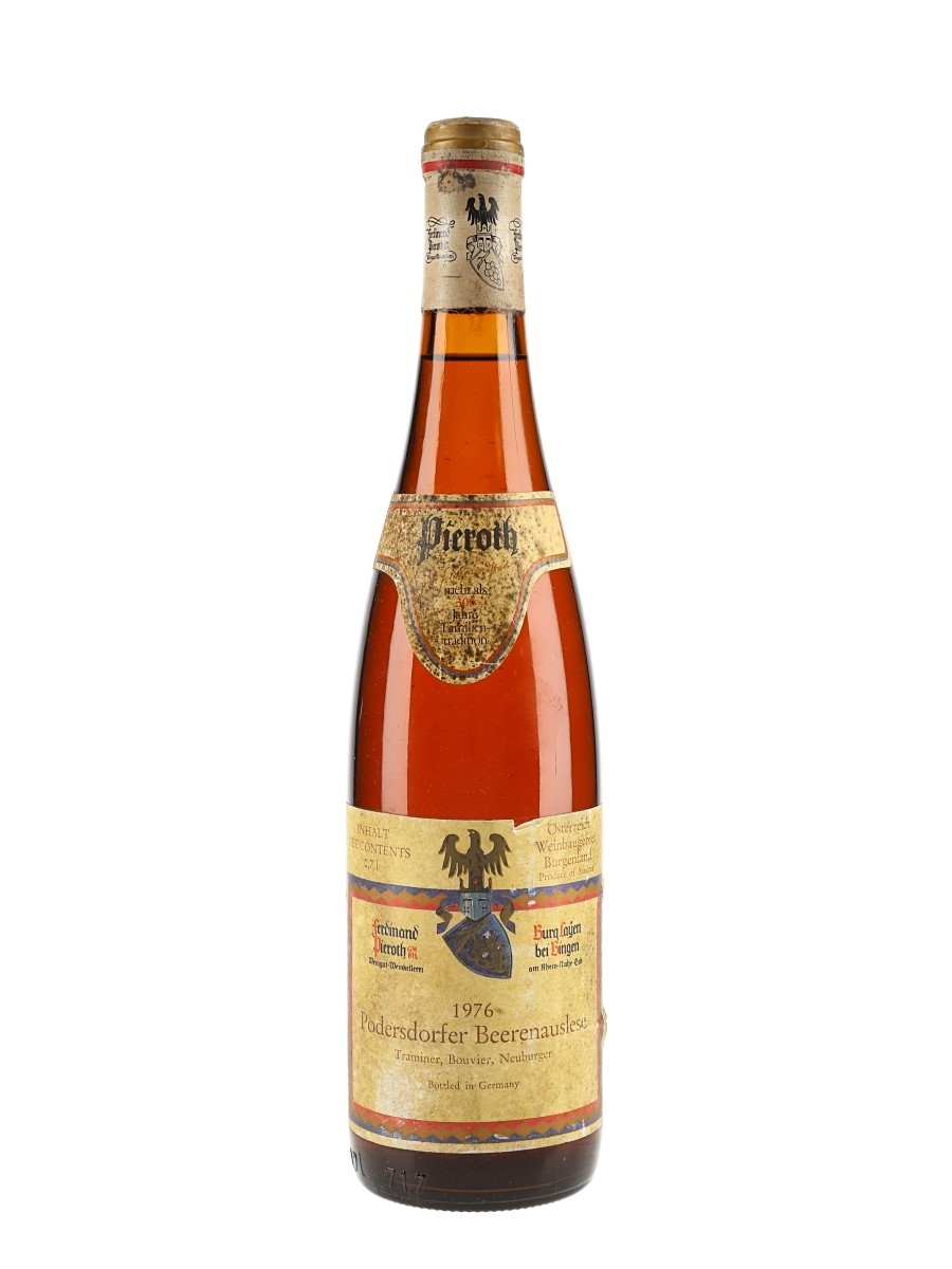 1976 Pieroth Beerenauslese - Lot 177816 - Buy/Sell Fortified