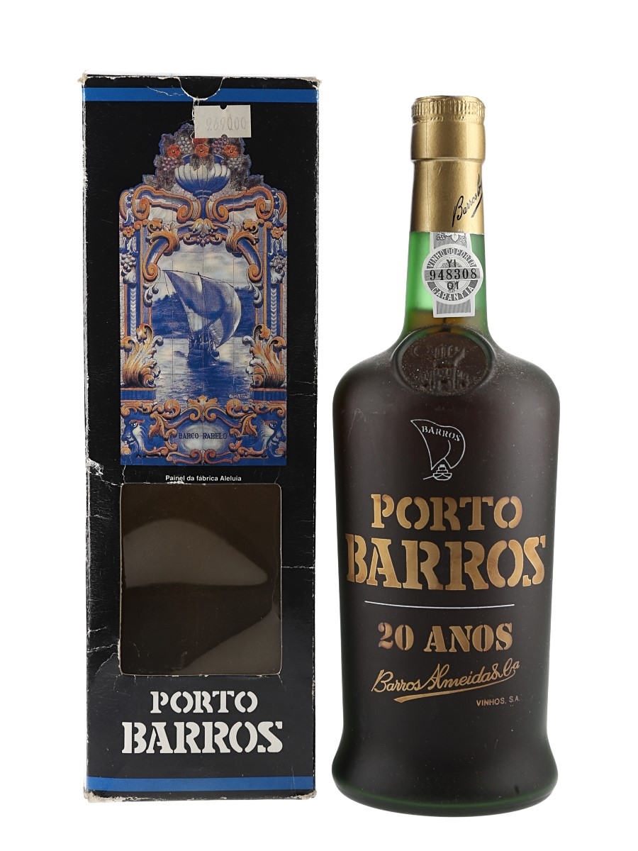 Barros 20 Year Old Tawny Port Bottled 1997 75cl / 20%