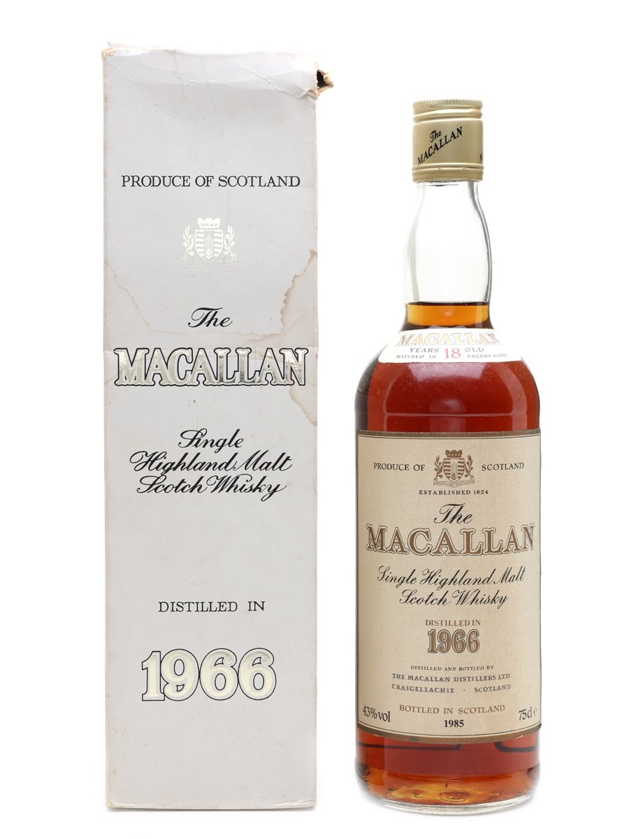 Macallan 1966 18 Year Old 75cl / 43%