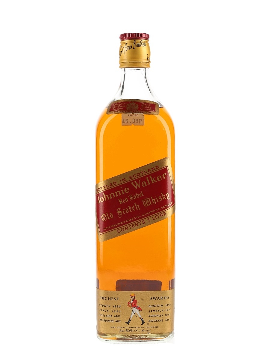 Johnnie Walker Red Label Bottled 1980s 100cl