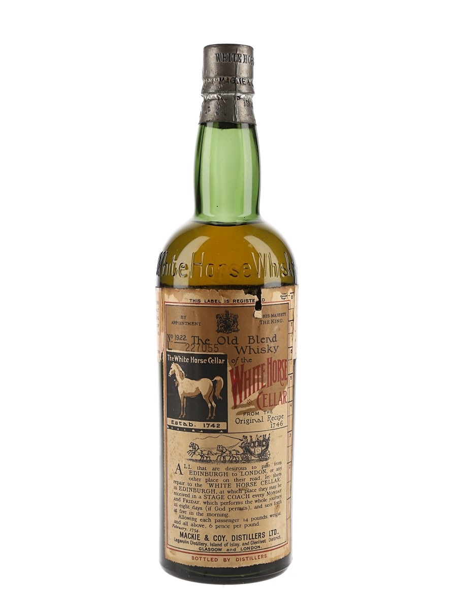 White Horse Bottled 1922 75cl