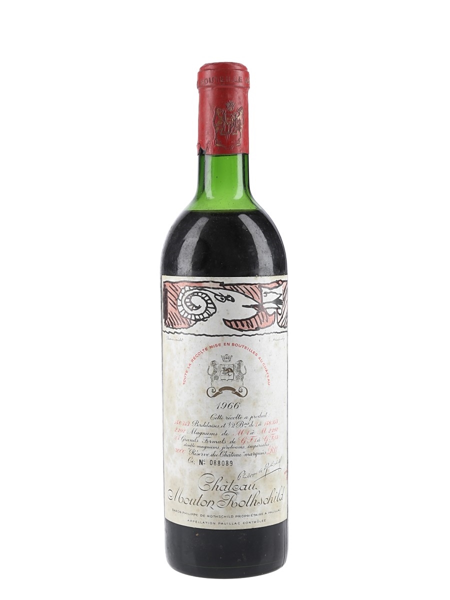 1966 Chateau Mouton Rothschild - Lot 177741 - Buy/Sell