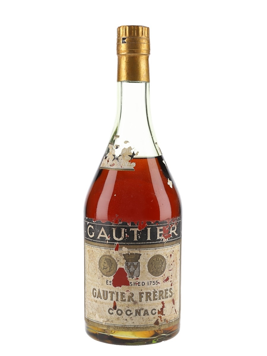 Gautier Freres 3 Star Bottled 1970s 75cl / 40%