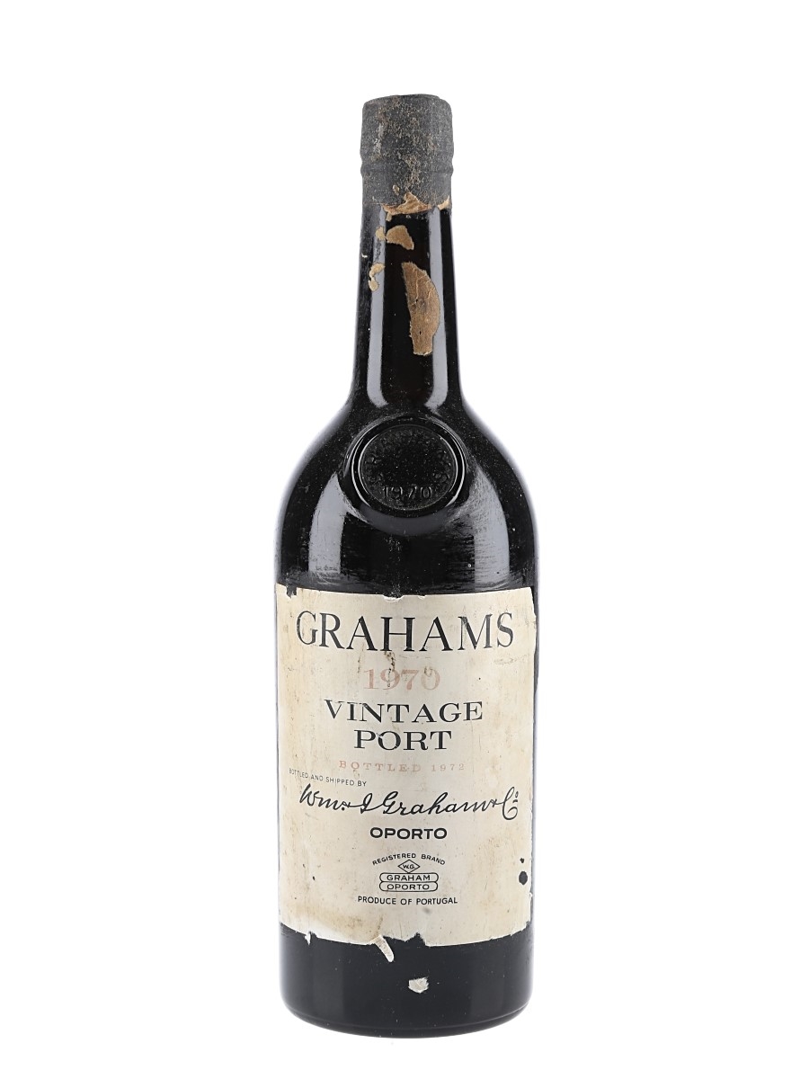 1970 Graham's Vintage Port Bottled 1972 75cl