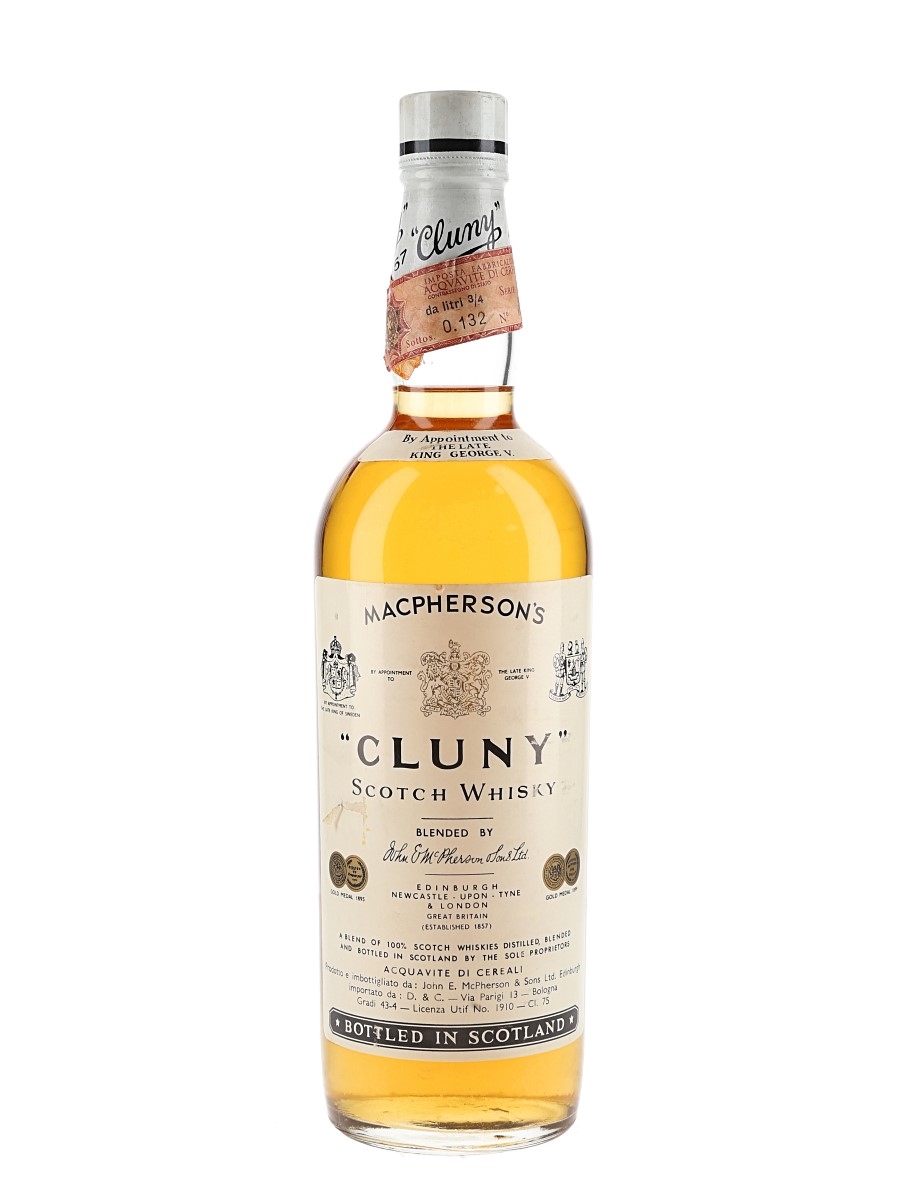 Cluny Bottled 1960s - D&C 75cl / 43.4%