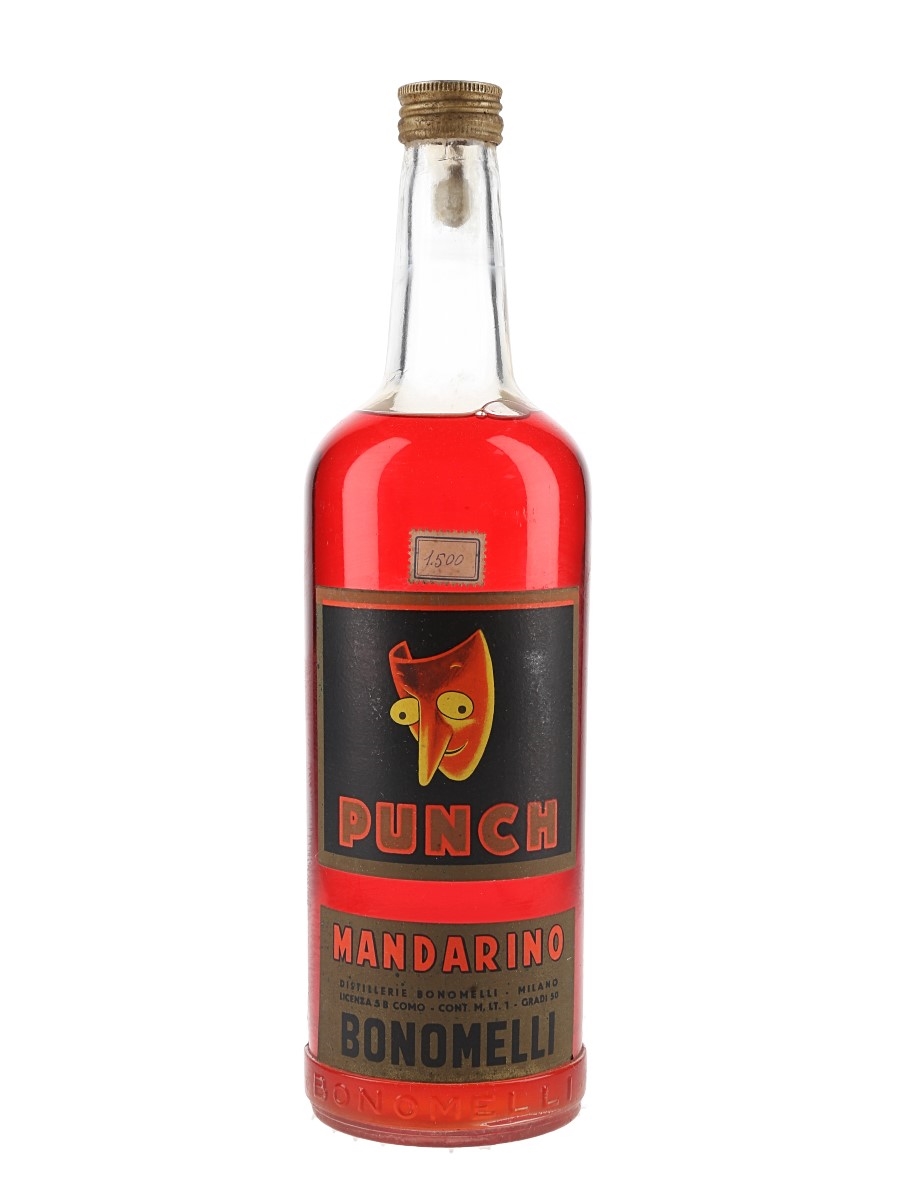 Bonomelli Punch Mandarino Bottled 1950s 100cl / 50%