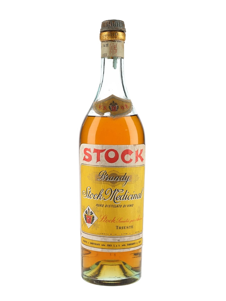 Stock Brandy Medicinal VSOP Bottled 1950s 100cl / 42%
