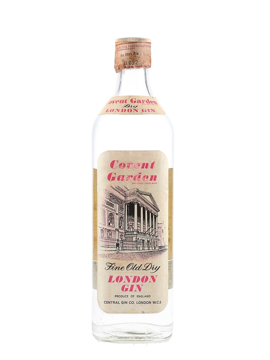 Covent Garden Dry London Gin Bottled 1970s - Hurlimpsea 75cl / 43%