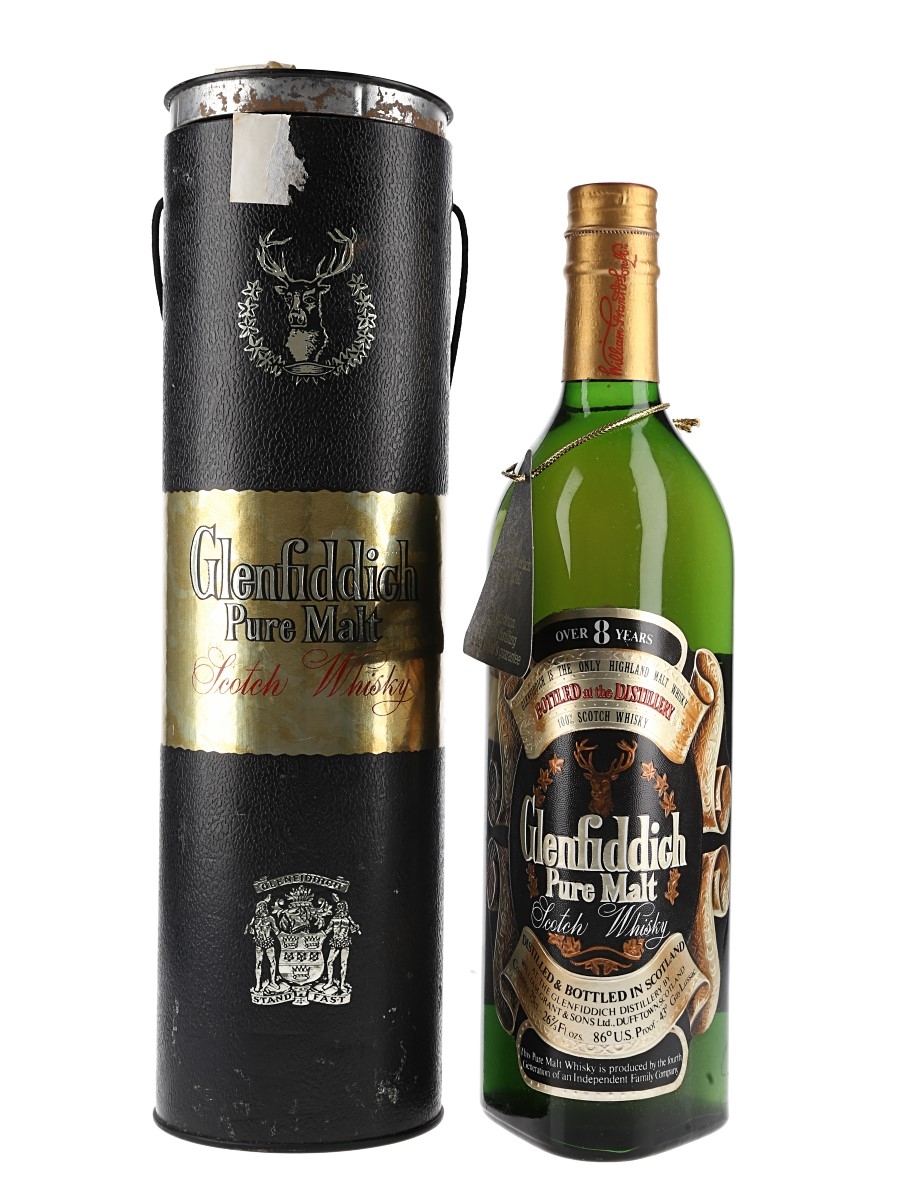 Glenfiddich 8 Year Old Pure Malt - Lot 179264 - Buy/Sell Speyside