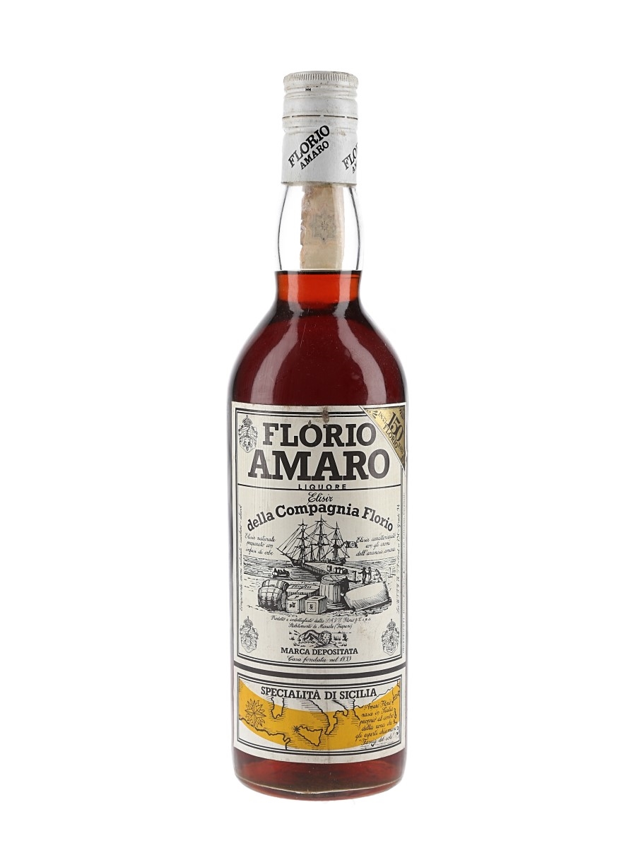 Florio Amaro Elisir Della Compagnia Bottled 1970s 75cl / 34%