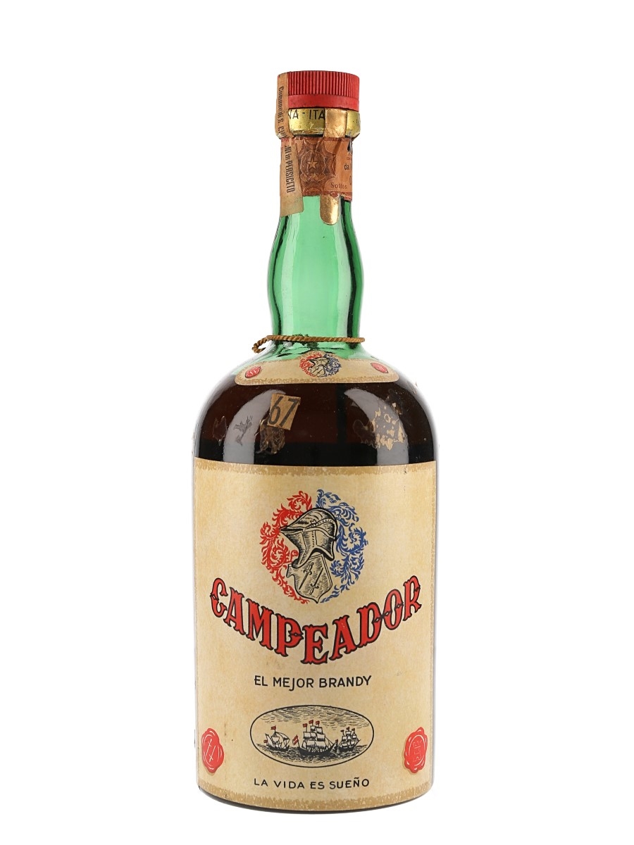 Campeador Brandy Bottled 1960s-1970s 100cl / 42%