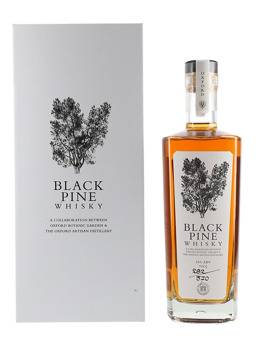 Black Pine Whisky Bottled 2023 - Oxford Botanic Garden 400th Anniversary 70cl / 55%