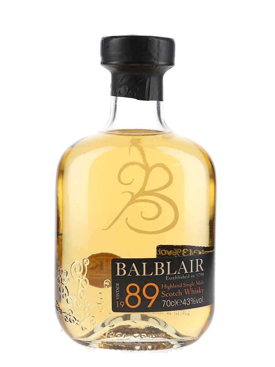 Balblair 1989 Bottled 2010 - 2nd Release 70cl / 43%