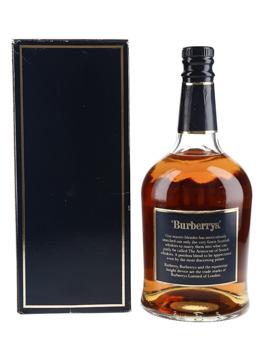 3-107 Burberrys BLENDED SCOTCH WHISKY 20年 バーバリーズ スコッチ ウイスキー 700ml/40% 未開栓 外箱付 Burberrys\u0027 10-year-old - Ratings and reviews - Whiskybase