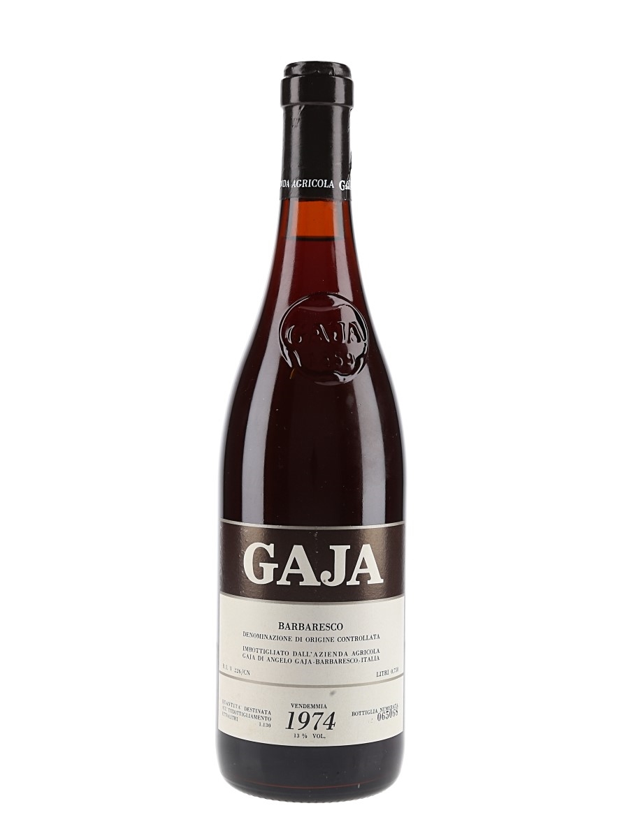 1974 Gaja Barbaresco  75cl / 13%