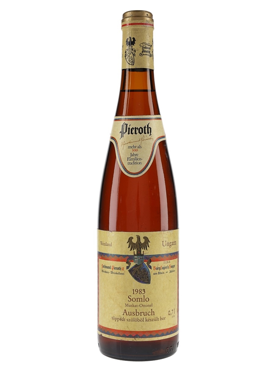 1983 Somlo Ausbruch - Pieroth - Lot 177880 - Buy/Sell Fortified