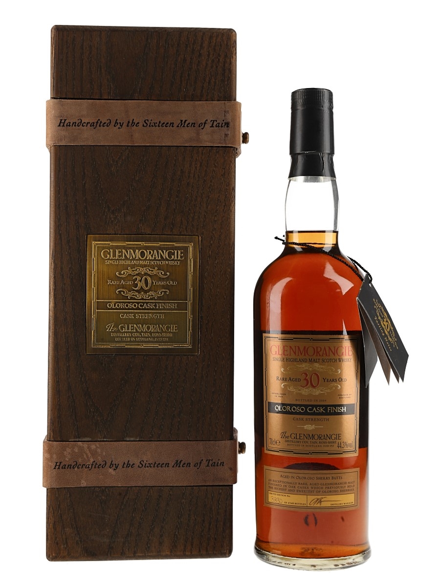 Glenmorangie 1972 30 Year Old Cask Strength Bottled 2004 - Limited Edition 70cl / 44.3%