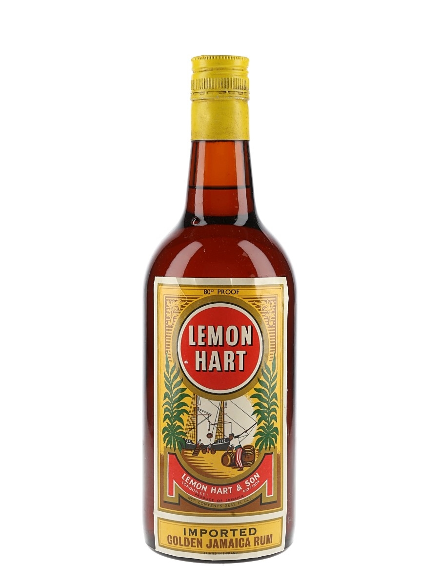Lemon Hart Golden Jamaica Rum Bottled 1970s 75.7cl / 45.7%