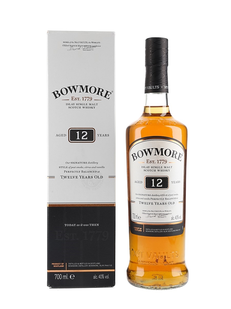 Bowmore 12 Year Old  70cl / 40%