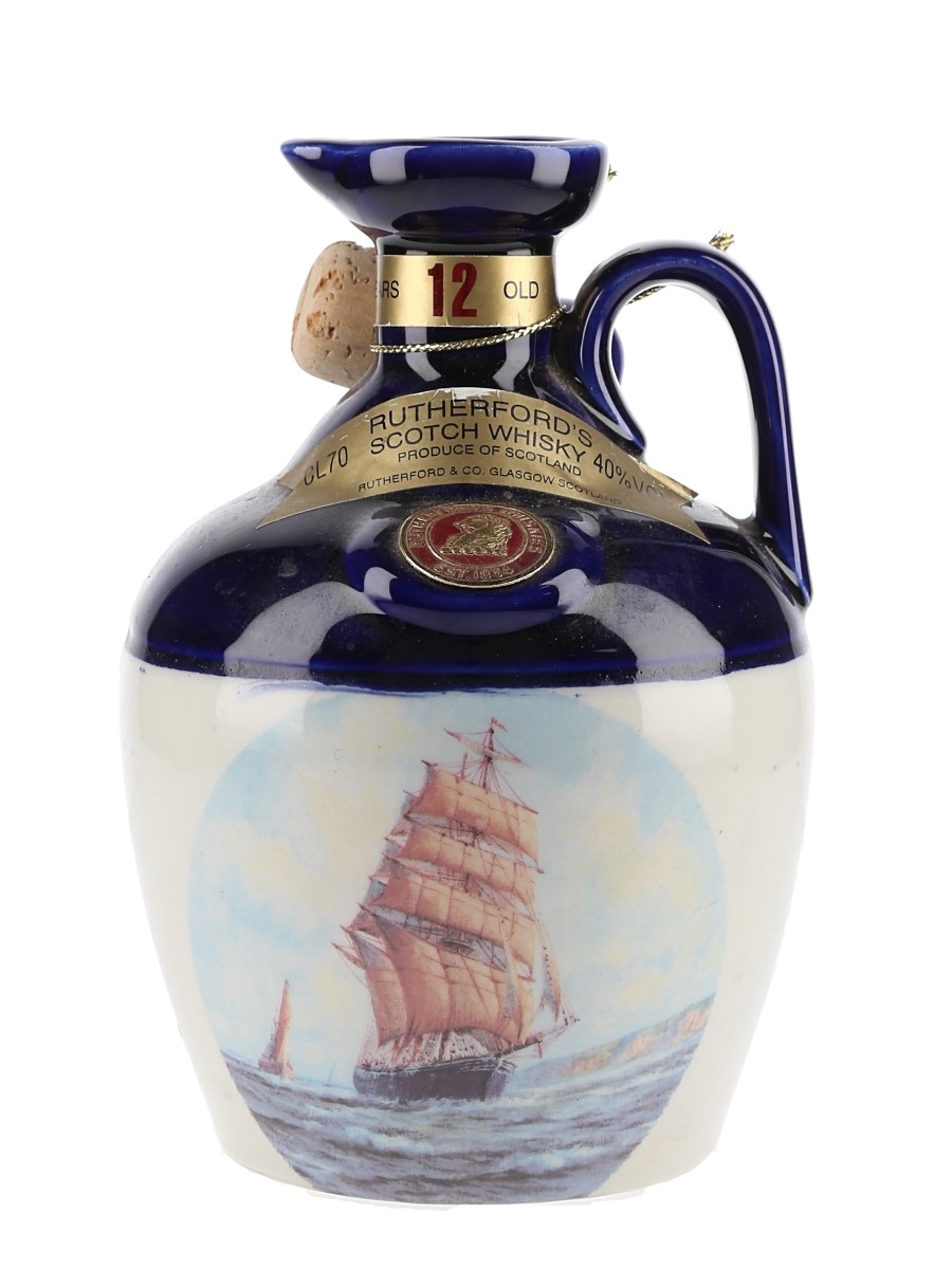 Rutherford's 12 Year Old Ceramic Decanter Bottled 1990s 70cl / 40%