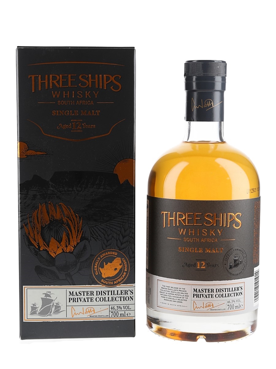 Three Ships 12 Year Old Master Distiller's Private Collection 70cl / 46.3%