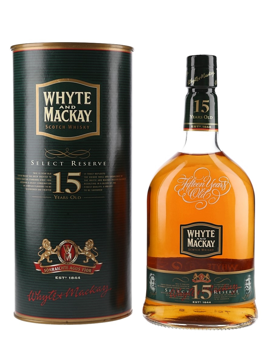 Whyte & Mackay 15 Year Old Select Reserve 75cl / 43%